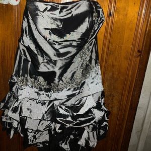 Gray cocktail Dress 2XL